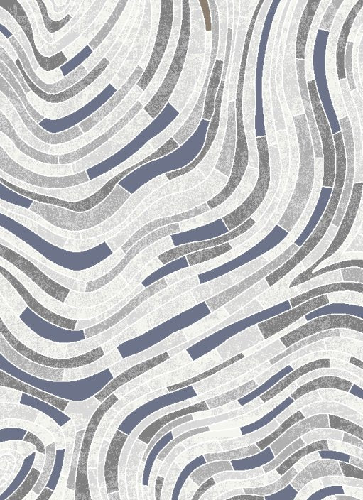Divine Collection Abstract Area Rug 018203
