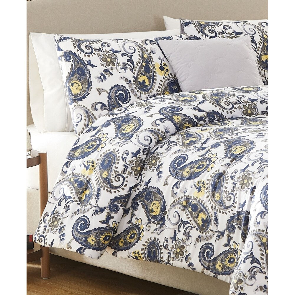 Janelle 5pc Reversible Comforter Set - Linen Universe Co.