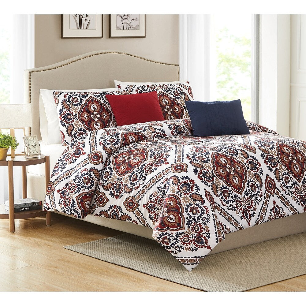Juniper 5pc Reversible Comforter Set - Linen Universe Co.