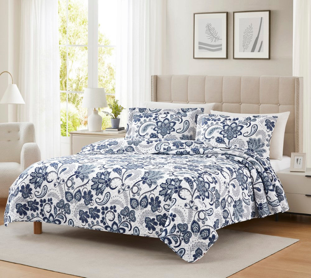 Mayfair Collection 3pc Pinsonic  Bedspread