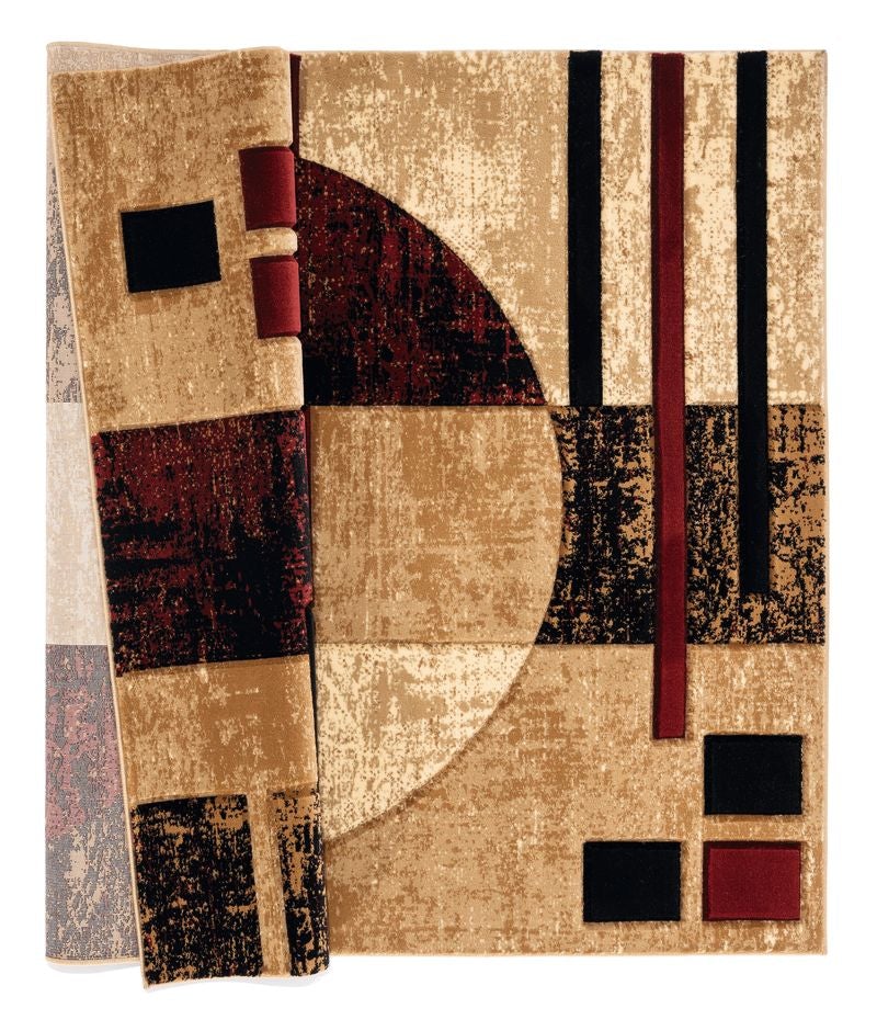 United Weavers Bristol Epsilon Area Rug - Burgundy - Linen Universe Co.