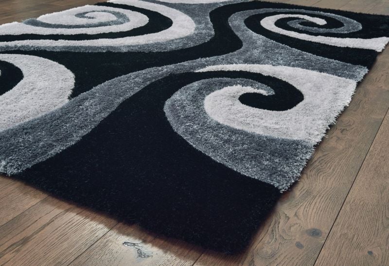 United Weavers Finesse Chimes Shag Area Rug - Linen Universe Co.