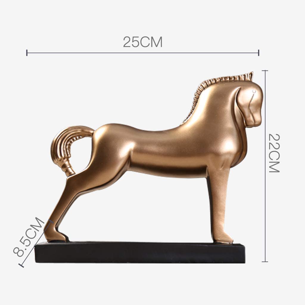 Decorative Horse Figure Sculpture - Linen Universe Co.