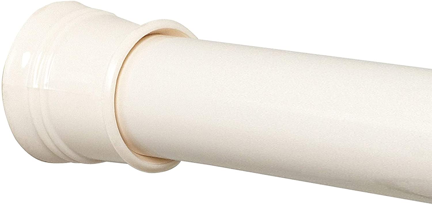 Linen Universe Adjustable Bathroom Shower Tension Rod - 42 to 72 in.