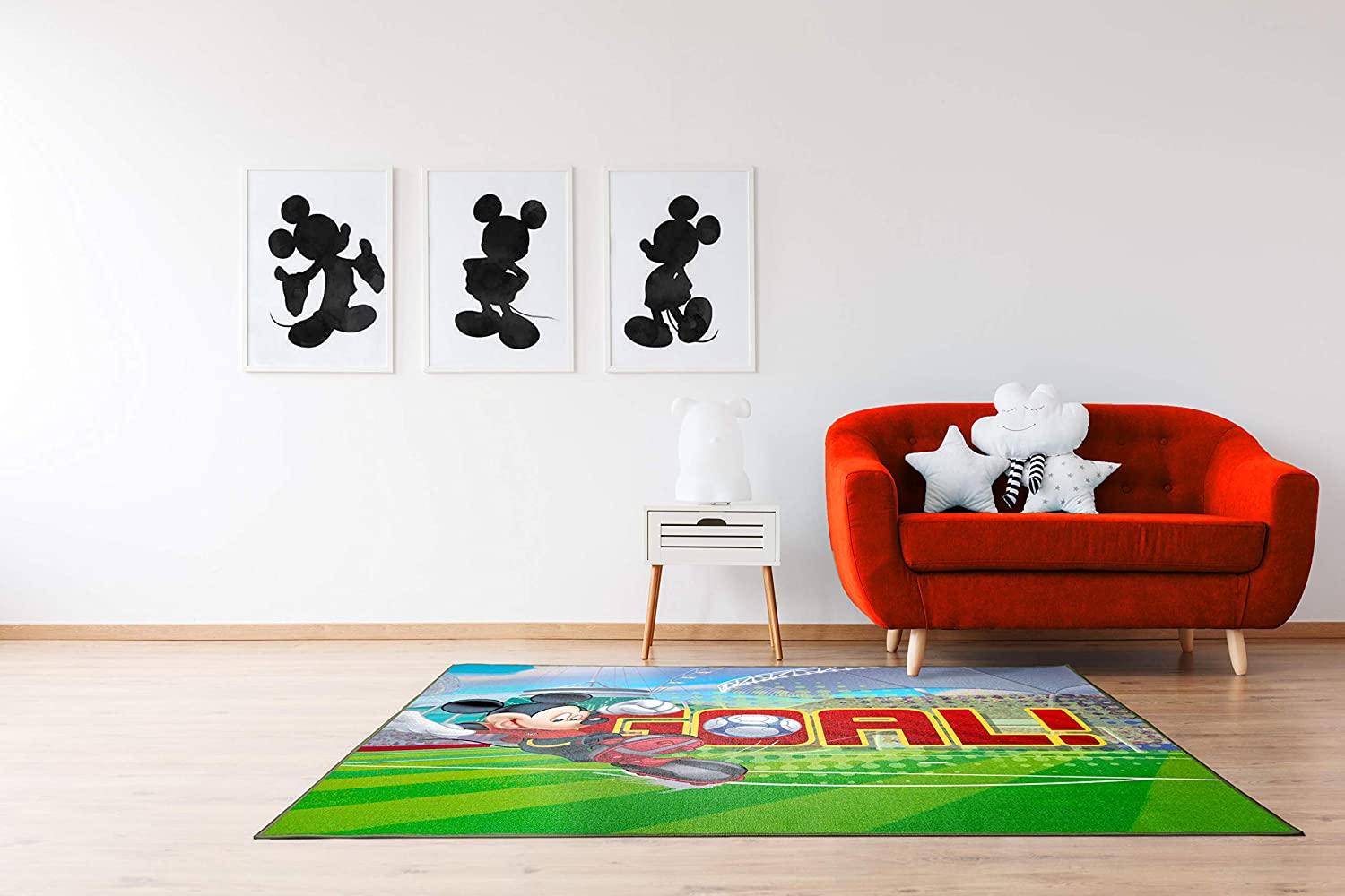 Mickey Mouse 4' x 6' Disney Area Rug