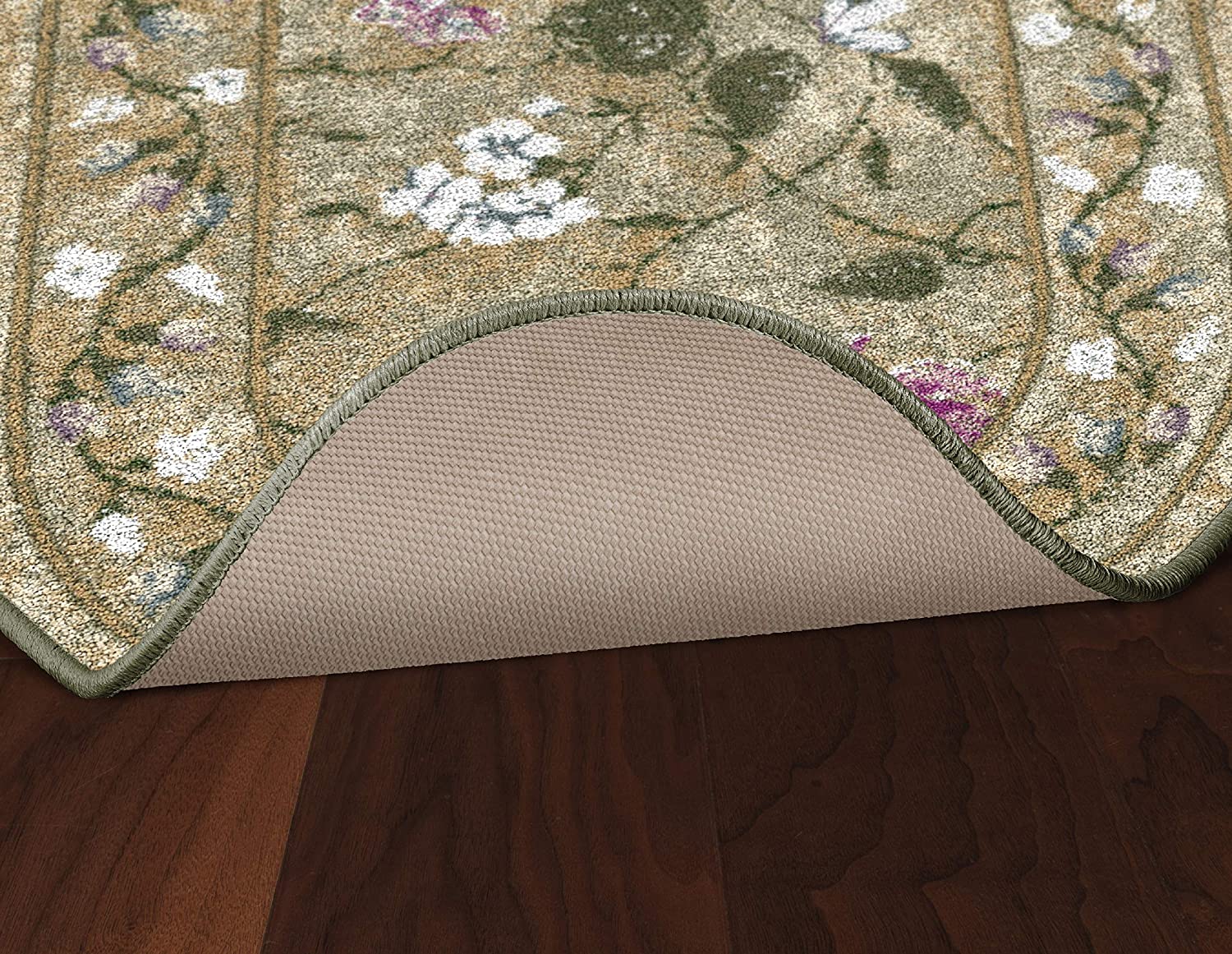 Brumlow Mills Butterfly Floral Oval Area Rug - Linen Universe Co.