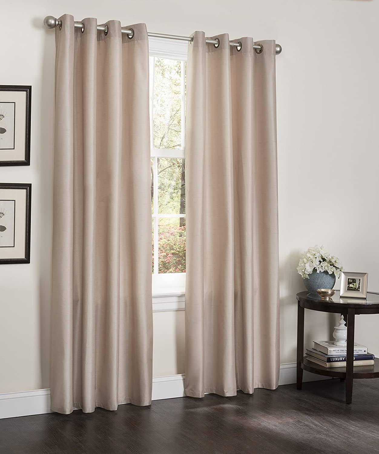 Kashi Home Erin Blackout 54 x 84 in. Single Curtain Panel - Linen Universe Co.