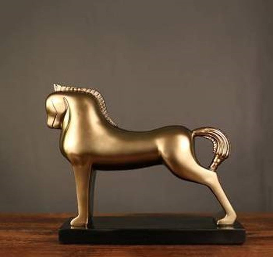 Decorative Horse Figure Sculpture - Linen Universe Co.
