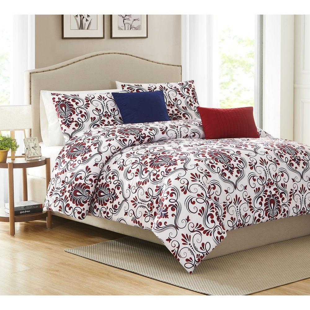 Dallas 5pc Reversible Comforter Set - Linen Universe Co.