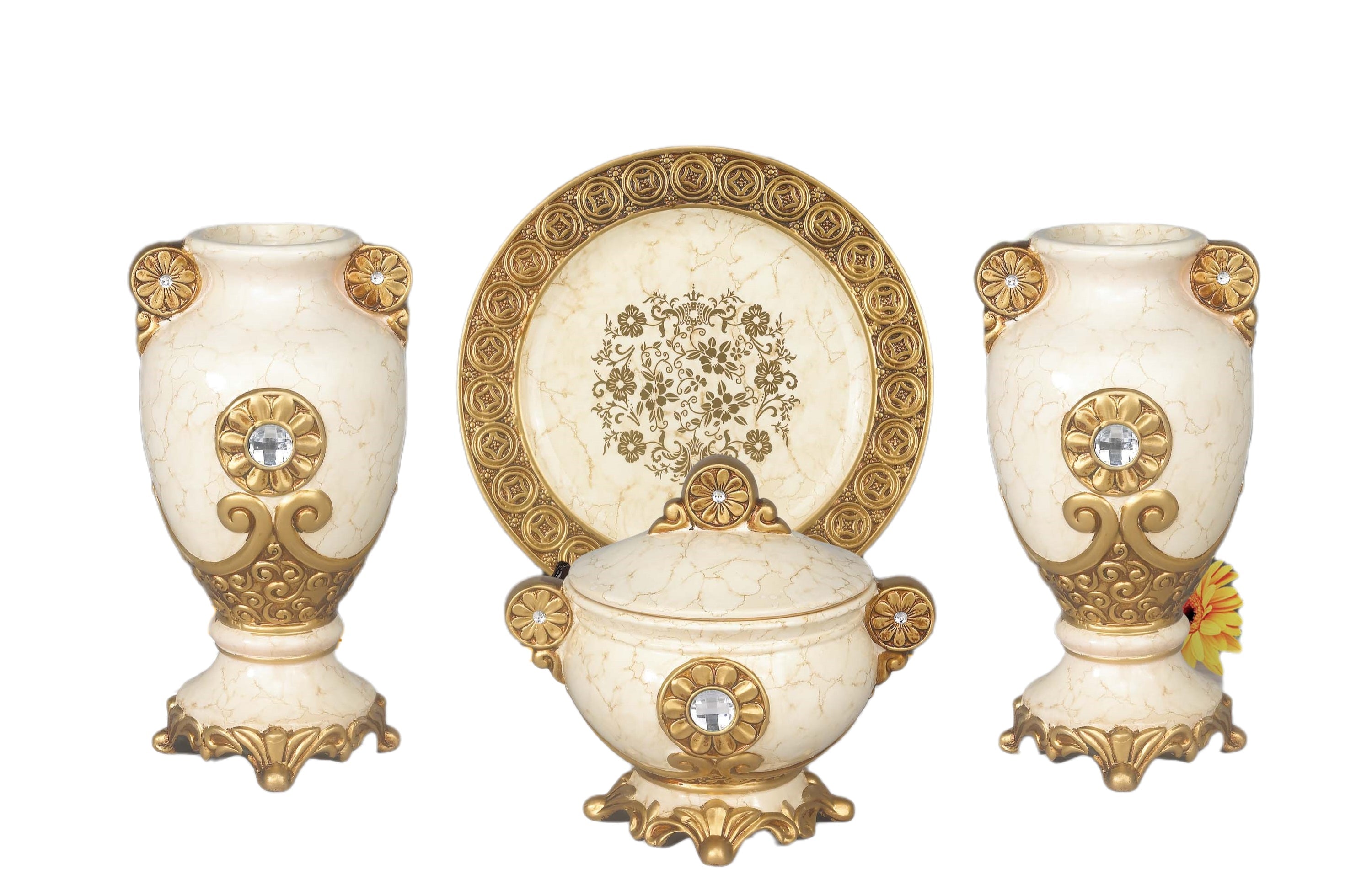 Adore the Decor® Four Piece Vase Accessory Set - Adore the Decor