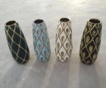 Linen Universe Ceramic Vase - 11"