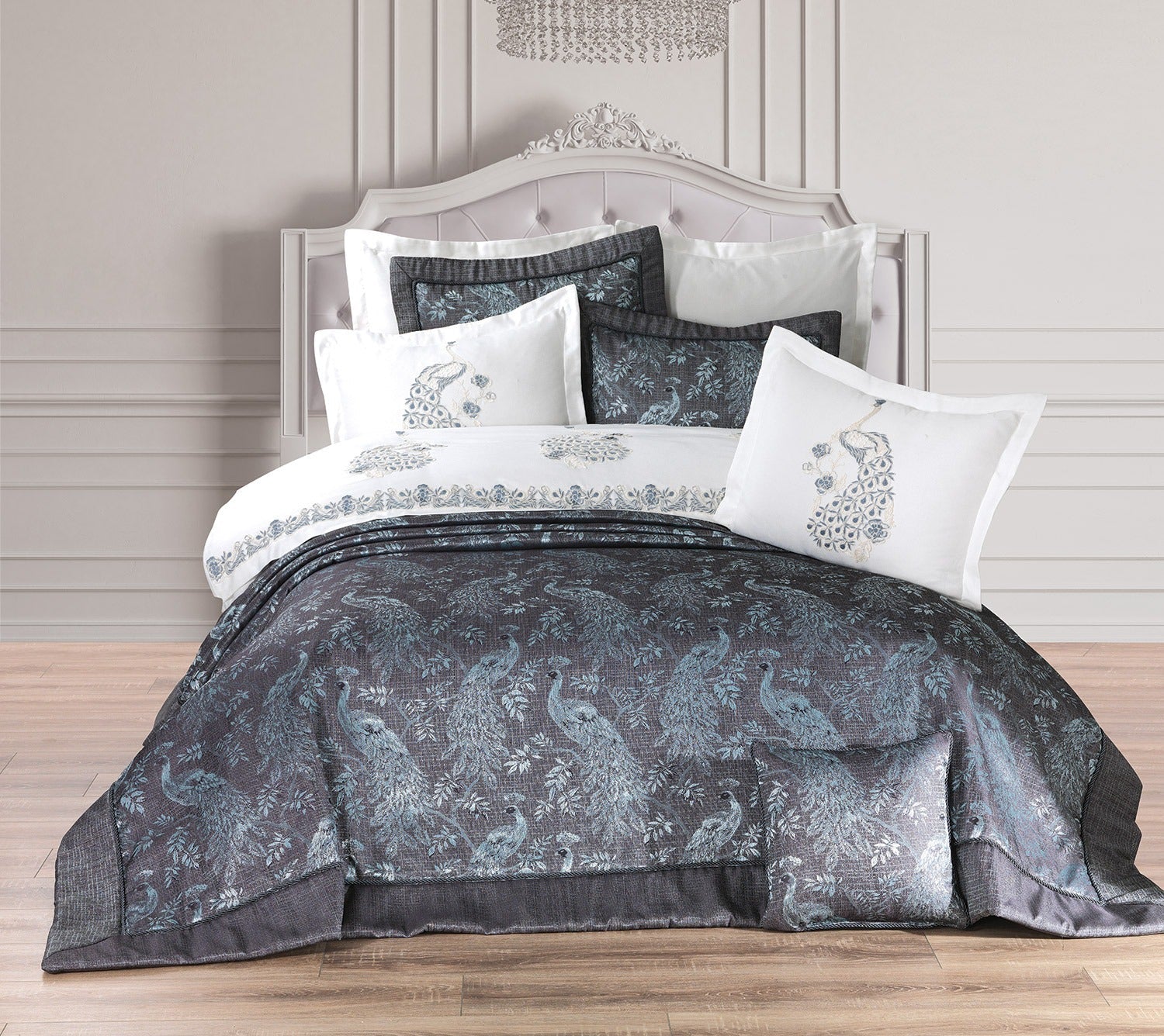 Luxury Peacock Bedspread