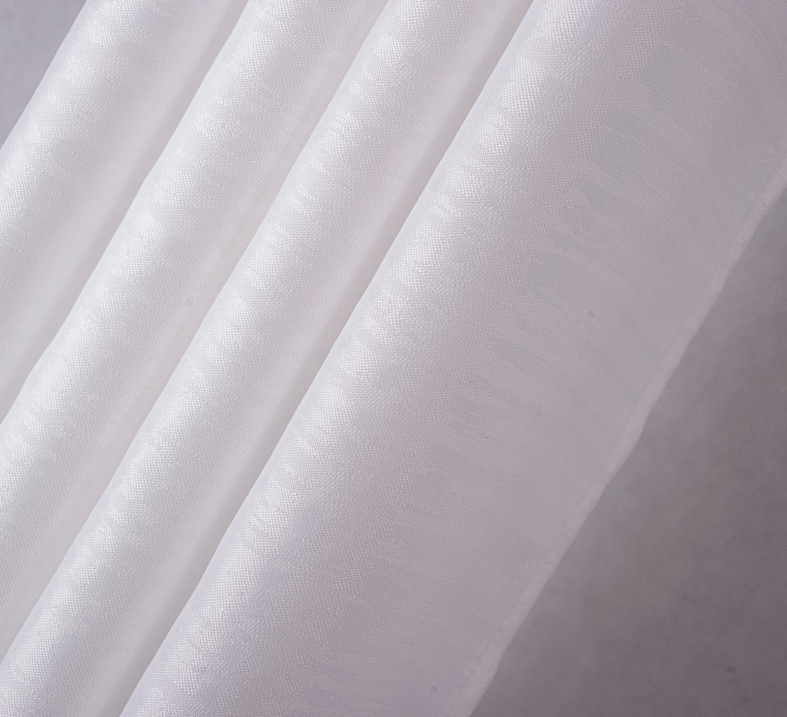 Tropez Two Tone Jacquard 54 x 84 in. Single Grommet Curtain Panel - Linen Universe Co.