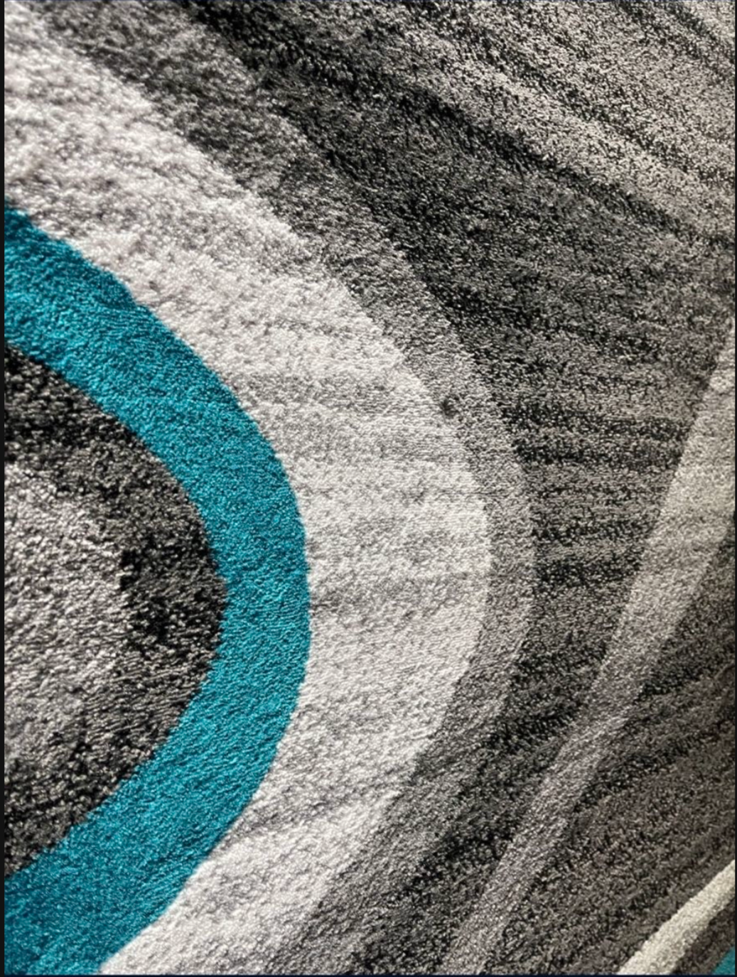 Circles Swirl Festival Collection Area Rug